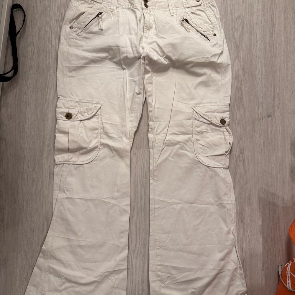 Jacob White Flare Wide Leg Jeans